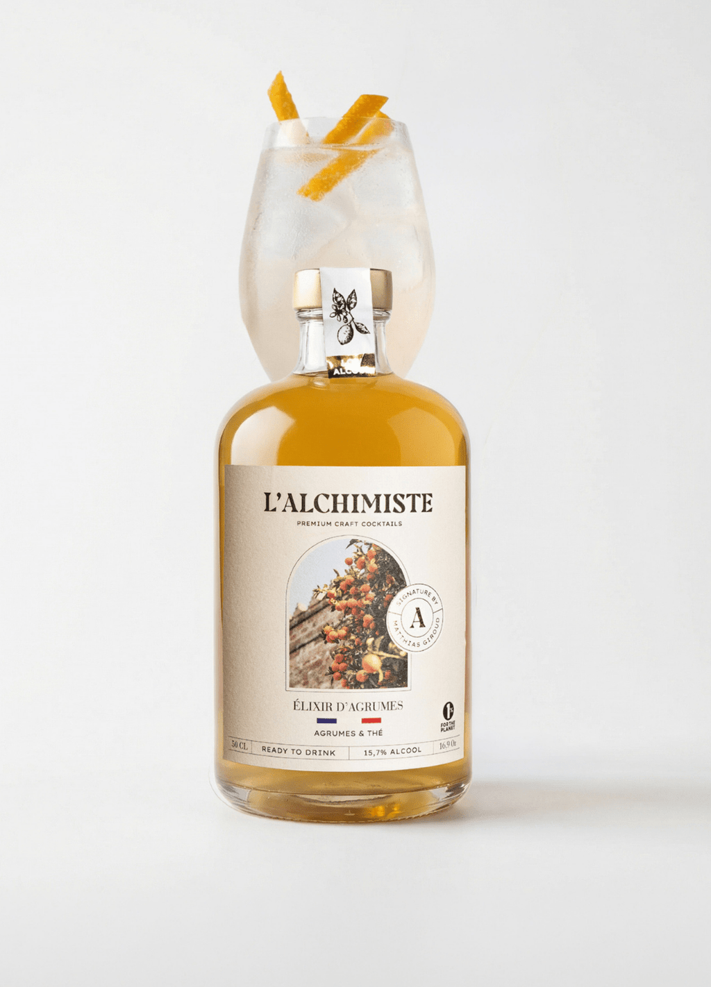 Cocktail gin et agrumes - L'Alchimiste Cocktail gin et agrumes - L'Alchimiste