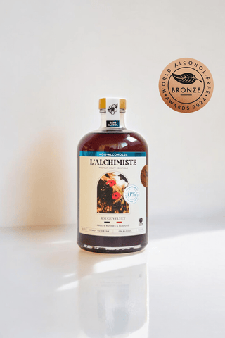 Cocktail Sans Alcool Rouge Velvet - Bouteille - L'Alchimiste