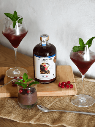 Cocktail Sans Alcool Rouge Velvet - Bouteille - L'Alchimiste